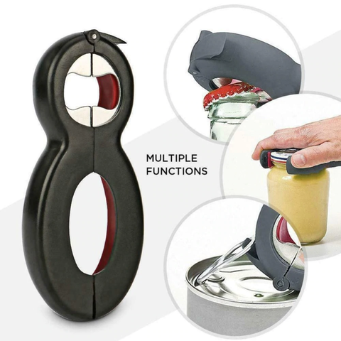 6 in 1 Multi Function Twist Bottle Opener