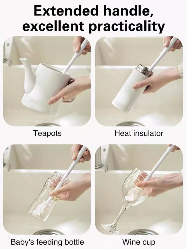 3-in-1 long handle cleaning cup brush