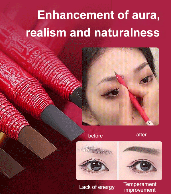 Red Rose Pull Eyebrow Pen