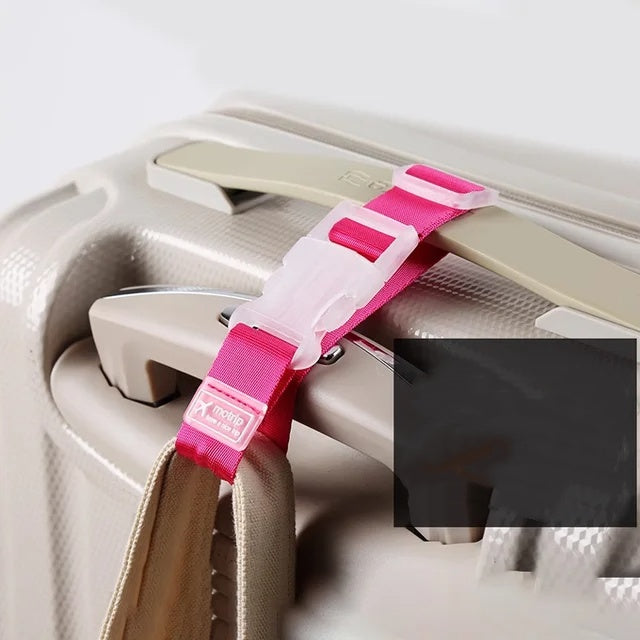 Portable travel luggage bag hook