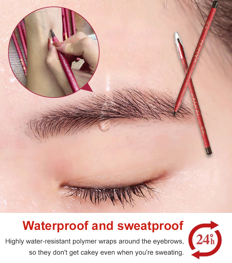 Red Rose Pull Eyebrow Pen