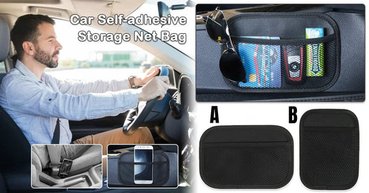 ✨Car Self-adhesive Storage Net Bag