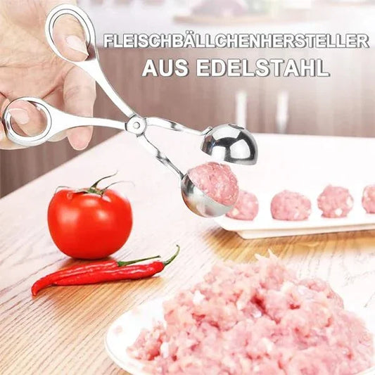 Stainless steel meatball maker