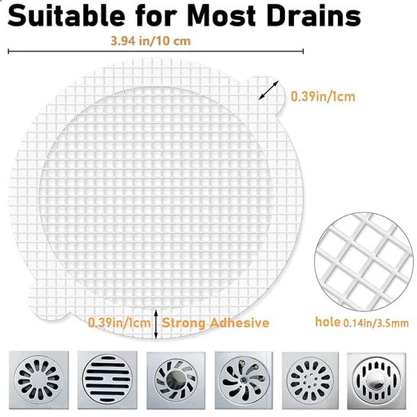 🔥Buy one get one free🔥Disposable Shower Drain Hair Catcher