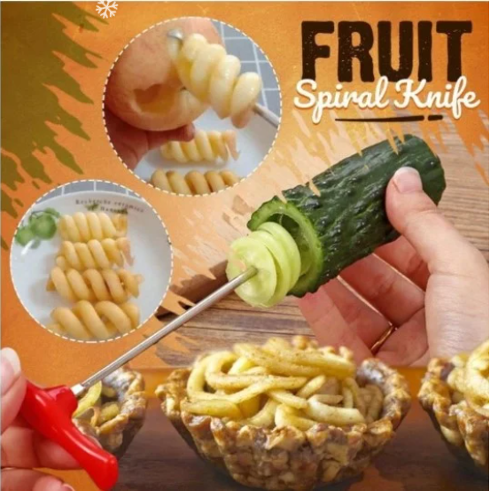 ✨Year-end sale✨Fruit spiral knife