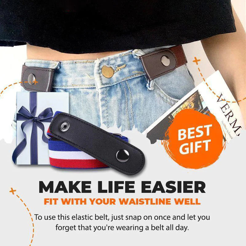 Buy 1 Get 1 Free🎁 Buckle-free Invisible Elastic Waist Belts
