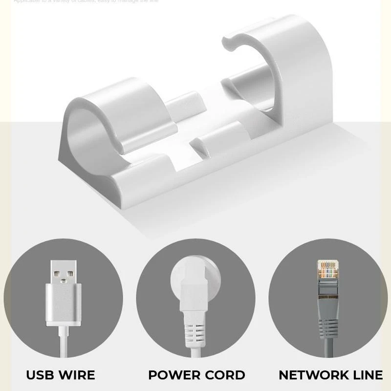 Home Essentials：Finisher Wire Clamp 40PCS