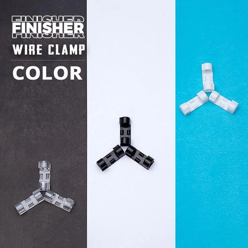 Home Essentials：Finisher Wire Clamp 40PCS