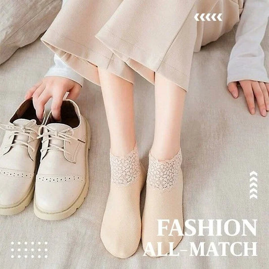 🔥2022 New Fashion Lace Warmer Socks(🎁Buy 1 Get 3 Socks)