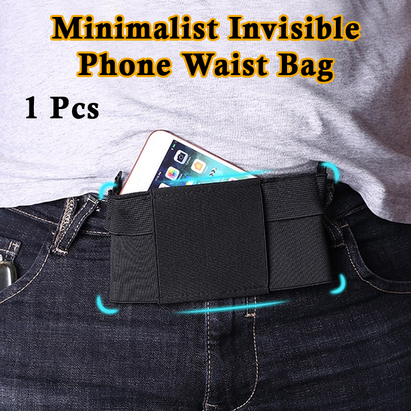 Minimalist Invisible Phone Wasit Bag