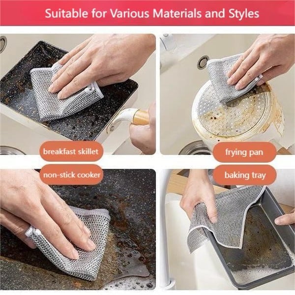 Double Stainless Steel Scrubber