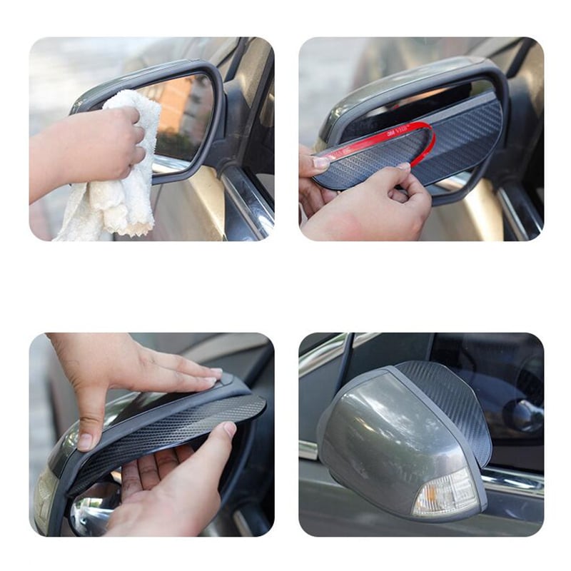 🔥price reduction！Car Rear View Mirror Rain Eyebrow Visor