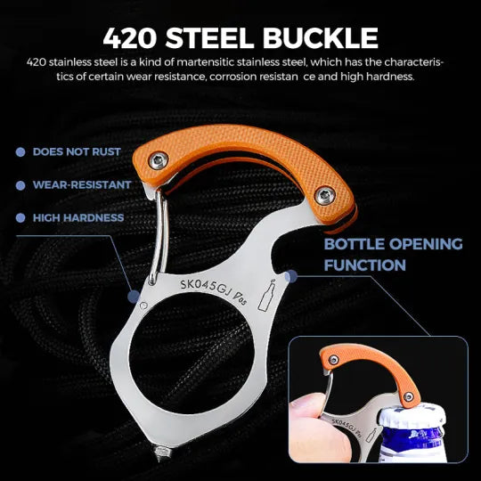 💎HOT SALE ✨Outdoor G10 Self Defence Keychain