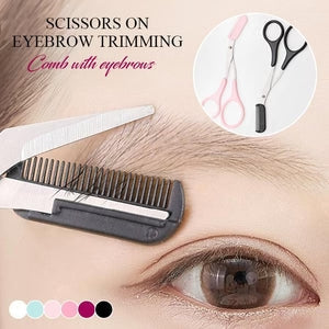 Buy 1 Get 1 Free🎁🔥Hot Sale-Eyebrow Trimming Scissors 🔥