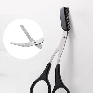🔥Hot Sale-Eyebrow Trimming Scissors 🎁Buy 1 Get 1 Free