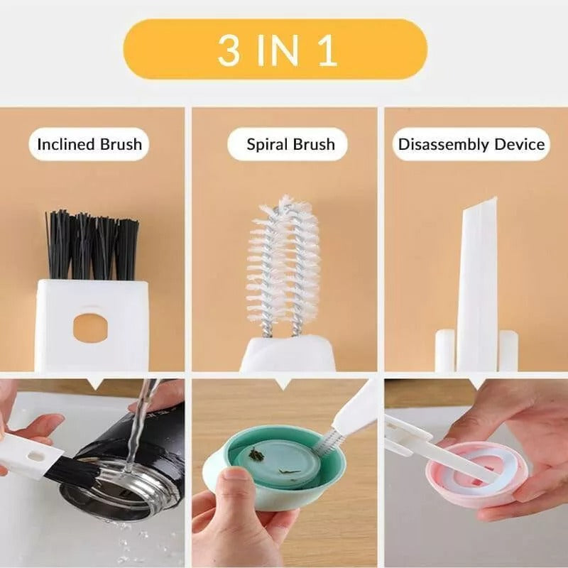 3 in 1 Multifunctional Detail Cleaning Brush（Buy 1 Free 1）